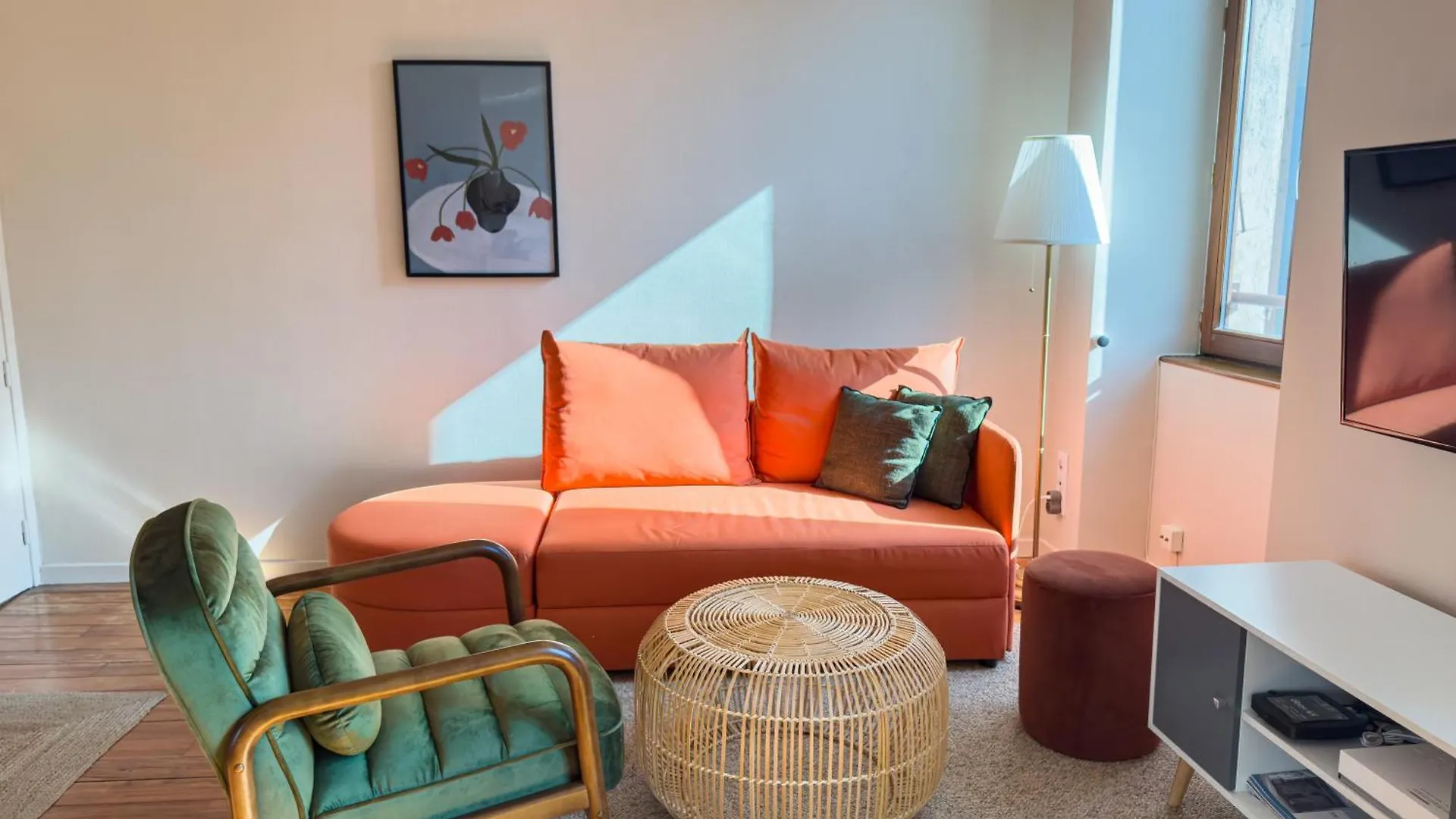Duplex Lumineux 2 Chambres Centre Zone Pietonne Valence  Francie